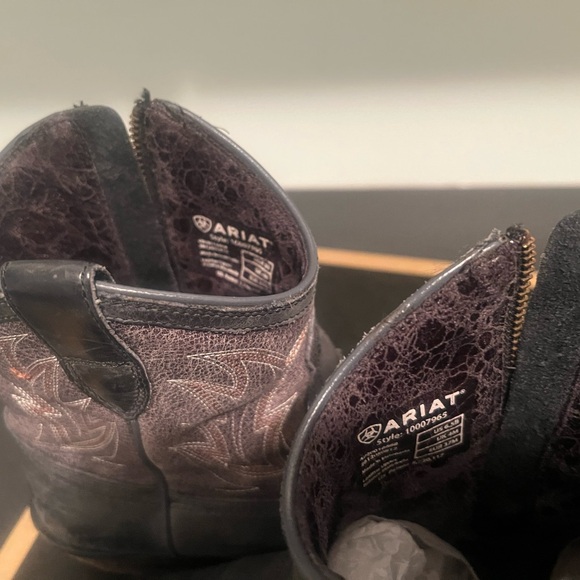 Ariat Women’s Black Brunido Western Boots - Picture 6 of 12